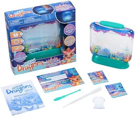 Animagic Aqua Dragons Light-Up Deep Sea Habitat | Build an Aquatic Ecosystem, Watch Prehistoric Pets Hatch & Grow Science Kit | Ages 6+ (Packaging may vary)
