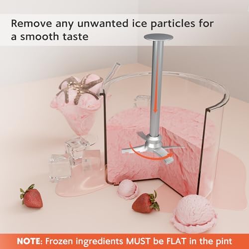 Replacement Paddle Blade Compatible with Ninja Creami NC300 Series Ice Cream Makers, Paddle Blade Replacement for Ninja NC299AMZ NC300 NC301 CN305A, Replacement for Ninja Creami Blade
