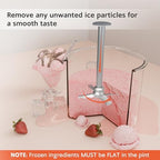 Replacement Paddle Blade Compatible with Ninja Creami NC300 Series Ice Cream Makers, Paddle Blade Replacement for Ninja NC299AMZ NC300 NC301 CN305A, Replacement for Ninja Creami Blade