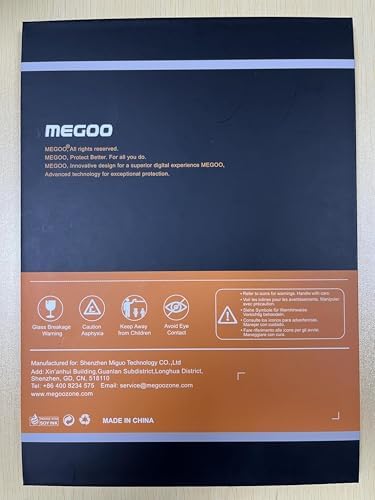 Megoo Screen Protector for Microsoft Surface Laptop 6/5/4/3 (15 inch), Tempered Glass/Anti Shatter/Anti scratch/Smudge Resistant/HD Clear, Support Surface Pen