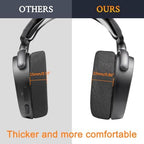SOULWIT Earpads Replacement for SteelSeries Arctis 1/3/5/Arctis 7/7+/7P/7P+/7X/7X+/9/9X/Pro/Prime(Do Not Fit Any Arctis Nova) Headset, Ear Pads Cushions with High-Density Foam (Arctis MF Black)