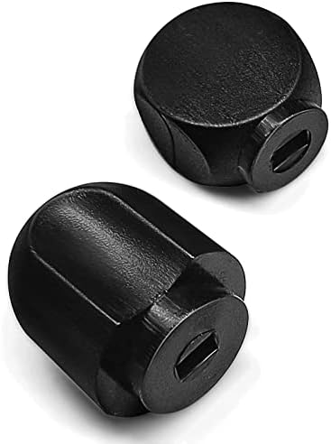 Speed Control Knob Replacement Part for KitchenAid Stand Mixer A Set of 2 Pieces Black Plastic New OEM Quality Lock Lever Knobs