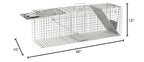 Havahart 1045SR Large 2-Door Humane Catch and Release Live Animal Trap for Armadillos, Beavers, Bobcats, Small Dogs, Cats, Foxes, Groundhogs, Nutria, Opossums, Raccoons, and Similar-Sized Animals