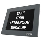 American Lifetime 【New 2024】 Dementia Clock Large Digital Clock for Seniors, Digital Clock Large Display with Custom Alarms, Clock with Day & Date for Elderly, Large Number Digital Clock Grey