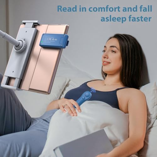 SK SYUKUYU Page Turner for Kindle Paperwhite Oasis Kobo eReaders Accessories, RF Remote Control Page Turner Clicker for ipad Tablets Reading Novels Comics, Remote Camera and Video Button(Blue)