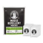 Grandpa Gus's Extra-Strength Mouse Repellent, Cinnamon/Peppermint Oils Repel Mice from Nesting & Freshen Air in Car/RV/Boat/Garage/Shed/Cabin, 1.75 Oz (10 Pouches)