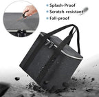 Portable Blender Storage Bag Compatible with Ninja Fit Compact Personal Blender, Cordless Blenders Carrying Holder Case with Handle for Smoothie Maker Accessories (Box Only) - Dark Grey