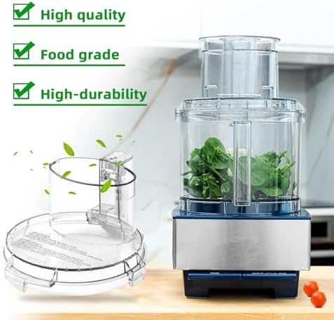 DFP-14NWBCT1 Replacement Food Processor Work Bowl Cover,Compatible with Cuisinart food Processor DLC-005AGTXT1 Bowl, Fits Model DFP-14
