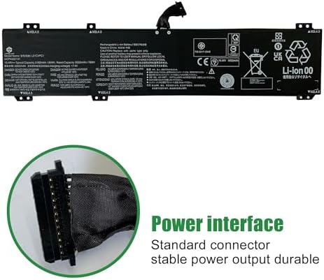 L21C4PC1 SB11F24149 5B11F24161 Laptop Battery Replacement for Lenovo Legion 5 15IAH7 15IAH7H Legion 5 Pro 16IAH7 16IAH7H Series L21D4PC1 L21M4PC1 15.44V 80Wh
