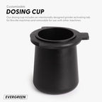 Evergreen Coffee | Espresso Accessories | 53.5mm Coffee Espresso Dosing Cup | Fits all 54mm Breville Portafilters | BES870XL BES870BSXL BES78VSS | Niche Zero | DF64