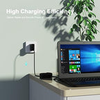 AC Charger Replacement for Asus L203MA L203M L203 L406MA L406M L406 L402 L402S L402SA L402M L402MA L402WA L402W L402 L402WA-EH21 Vivobook Laptop Power Supply Adapter Cord
