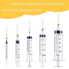 100 PCS 20Ga Dispensing Needle,Individual Package of Injection Syringe Accessories with Luer Lock,Suitable for Refilling Liquid, Inks,Livestock and Industry(1inch/25mm)