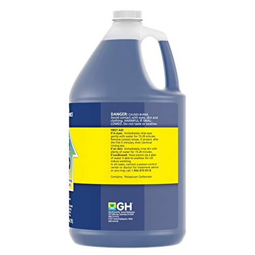 General Hydroponics pH Up Liquid Premium Buffering For pH Stability, 1-Gallon