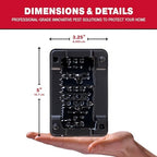 Catchmaster Scorpion Glue Tray Traps 6-Pack, Adhesive Scorpion Killer for Home, Simple Insect Traps Indoor, Sticky Bug Catcher for Kitchen, Garage, & Basement, Pet Safe Pest Control Glue Trap