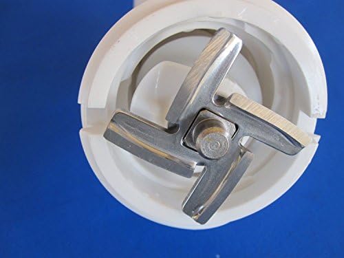 TWO PACK replacement blades for KSMFGA meat grinder by Kitchenaid meat grinder. **Fits KSMFGA only**