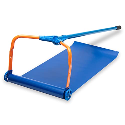 Avalanche! 750, Easy and Quick Snow Roof Rake for Snow Removal, Heavy-Duty Slide, Cut and Tear Resistant, Quick Assembly, Built-in Wheels Prevent Damage, Made in The USA, AVA750