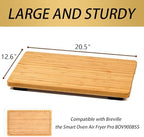 Cutting Board for Breville Smart Oven Air Fryer Pro BOV900BSS, Accessories for Breville Toaster Oven Heat Resistant Cutting Board, Crate Extra Storage, Protects Toaster Oven Surfaces