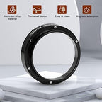 54mm Espresso Dosing Funnel: Coffee Dosing Funnel for Breville - 54mm Portafilter Funnel Magnetic Coffee Dosing Ring Aluminium Metal | Espresso Machine Accessories Bundle Including Espresso WDT Tool
