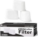12-Pack Charcoal Water Filters Compatible with Breville BWF100 Machines, Breville Espresso Machine Water Filter Replacement
