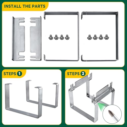 Mole Trap Releaser, Universal Mole Trap Resetter for Lawns, Design for Mole Scissor Trap, Galvanized Steel Mole Trap Tool(Reusable)