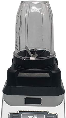 Replacement extractor blade with 18oz 24oz cup and spout lid for Ninja Professional 72oz Countertop Blender Ninja Professional 1000W Blender BL610 30/BL610 BRN 30/BL611C/CO610B/CO650B