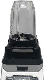Replacement extractor blade with 18oz 24oz cup and spout lid for Ninja Professional 72oz Countertop Blender Ninja Professional 1000W Blender BL610 30/BL610 BRN 30/BL611C/CO610B/CO650B