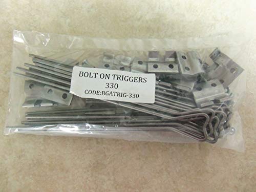 Montree Shop 1 Dozen 280-330 Bolt On Triggers Body Gripper Trapping Duke Victor
