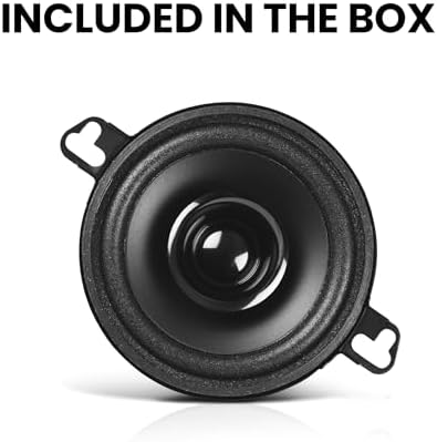 BOSS Audio Systems BRS35 3.5 Inch Replacement Car Door Speakers - 50 Watts Max, Sold Individually, Use With Stereo and Tweeters