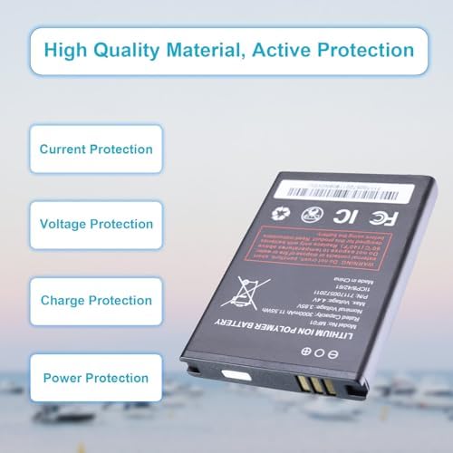 MF01 Lithium ion Battery - Replacement Battery for MF01 for AT&T Turbo Hotspot 2 (CT2MH507) High Capacity Lithium ion Battery 3000mAh