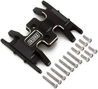 INJORA Brass Skid Plate-Heavy Counterweight Chassis Accessories for 1/24 RC Crawler Car Axial SCX24 Gladiator Bronco C10 JLU Deadbolt Upgrades Parts, 15g