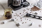 K&J 12-Pack Cuisinart® Coffee Filter Replacement Charcoal Water Filters for Coffee Makers - Fits all Cuisinart and Braun BrewSense Coffee Makers