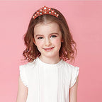 ANBALA Small Tiara Crown with Hair Comb, 3 Pack Mini Tiara Crown Princess Crystal Shiny Hair Accessories for 2 3 4 5 6 7 8 10 Years Girls Hair Dectoration Styling Cute Hair Accessories