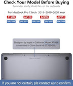 LHM A1989 A2159 A2289 A2251 Screen Replacement for MacBook Pro 13.3" 2018-2019-2020 Year Retina (EMC 3358 3214 3301 3348 3456) 2560x1600 Full LCD Screen Display Assembly with Fix Kit (A1989-Silver)
