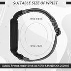 Solo Loop Elastic Nylon Bands Only Compatible with Amazfit Band 7 Straps,Soft Adjustable Stretchy Sport Replacement Strap for Amazfit Band 7 for Men Women