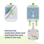 VEYOFLY Flying Insect Trap Refill- Plug in Bug Catcher Indoor Refills, Indoor Fly Trap, Indoor Fly Trap,Trap for Mosquitos, Bugs, Insects, Gnats, Moth and Fruit Flies -Plug in Refill (Pack of 10)