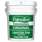 PALMOLIVE Professional Dishwashing Liquid, Dish Soap, Dish Liquid Soap, Phosphate Free, pH Balanced, Dishwasher Cleaner, 5 Gallon Bucket (Part Number: 204917), 10035110049172