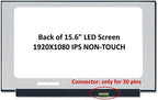 New LCD Replacement Screen (Non Touch) 15.6 Inch FHD 1920x1080 30 Pin Matte for Gateway GWTN156-7BK for Laptop/Display/Screen/LCD Application