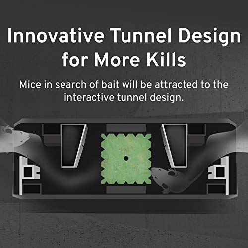 Victor M923 Fast-Kill Brand Ready-to-Use Refillable Mouse Station – 20 Blocks