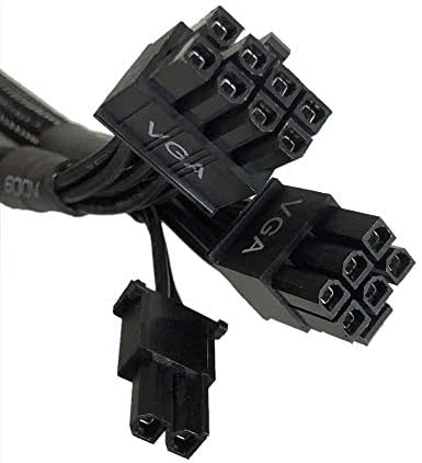 Suyitai 8 (PIN) to 8 (pin) 6+2 PCI-E VGA Power Supply Cable Replacement for EVGA Supernova 550-1300 650-1300 G2 G3 G5 750 P2 B2 B3 T2 18AGW