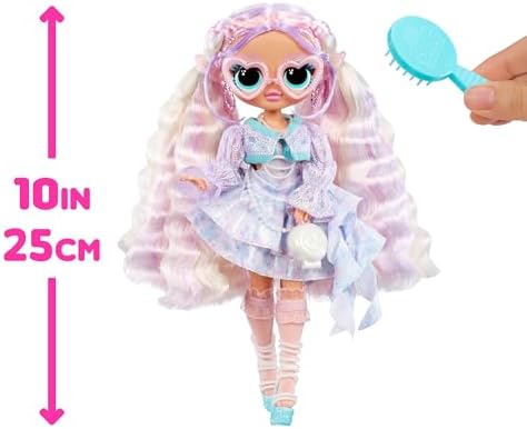 LOL Surprise OMG Pearla Fashion Doll with 15 Surprises Including Mermaid Themed Fashions and Accessories – Great Gift for Kids Ages 4+