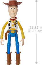 Mattel Disney and Pixar Toy Story Large Action Figure, Posable Woody Collectible in Signature Sheriff Look with Removable Hat, 12-inch Scale
