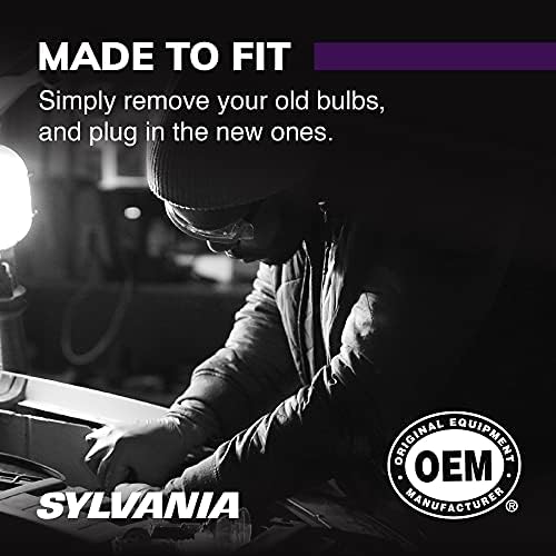 SYLVANIA - 9006 XtraVision Halogen Headlight Bulb - High-Performance Car Headlight - Replacement Halogen Light - For Automotive - 2 Bulbs