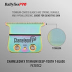 BaBylissPRO Replacement Blades, Deep-Tooth T-Blades for Outlining Hair Trimmers (FX787, FX799) and LoPROFX Trimmers (FX726, FX729)