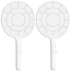 YsChois®, Electric Fly Swatter 2 Packs- Bug Zapper Racket with Powerful Grid - Easy to Use, Lightweight - Indoor & Outdoor Use - Empirical Use Tips (included) - AA Battery Required(Not included)