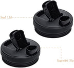 18OZ Replacement Cups Compatible with Ninja Nutri BN401, SS101, BN400, BN800, BN801, SS351, SS151 TWISTi DUO Blender, with Upgraded Sip and Seal Lids- Convenient to Drink Directly.(2 Pack)