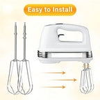 ANTOBLE Hand Mixer Beaters Compatible with Cuisinart HM-90s HM-70 HM-50 CHM-3, 9 7 5 3 Mixer Attachments Replacement Parts CHM Series Stainless Steel Whisk Hand Turbo Mixer Beater for Cuisinart, #