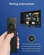 New DR49WK B PE59CV Replacement Voice Remote for Amazon TVs Stick (2nd Gen/3rd Gen/Lite/4K) for Amazon TVs Cube (1st Gen/2nd Gen, and Later) for Amazon TVs (3rd Gen, Pendant Design) (PE59CV)