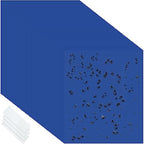 100 Pcs Double Sided Sticky Traps for Flying Plant Insect Like White Flies Aphids 6 x 8 Inch Sticky Gnat Traps Killer Fruit Fly Traps for Indoor Outdoor Including Twist Ties, Blue