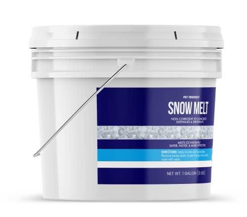 Earthborn Elements Snow Melt 1 Gallon, Fast-Acting & Powerful, Pet & Eco-Friendly Pellets