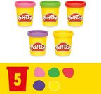 Play-Doh Light & Look Microscope for Kids 3 Years & Up, Electronic Preschool Toys for Girls & Boys, 9 Accessories & 5 Colors